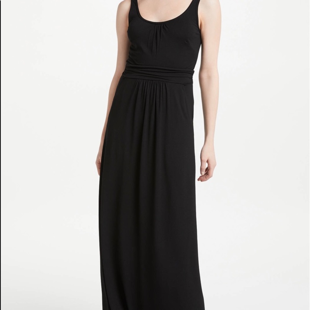 BODEN USA BLACK EMPIRE WAIST MAXI SIZE 6P